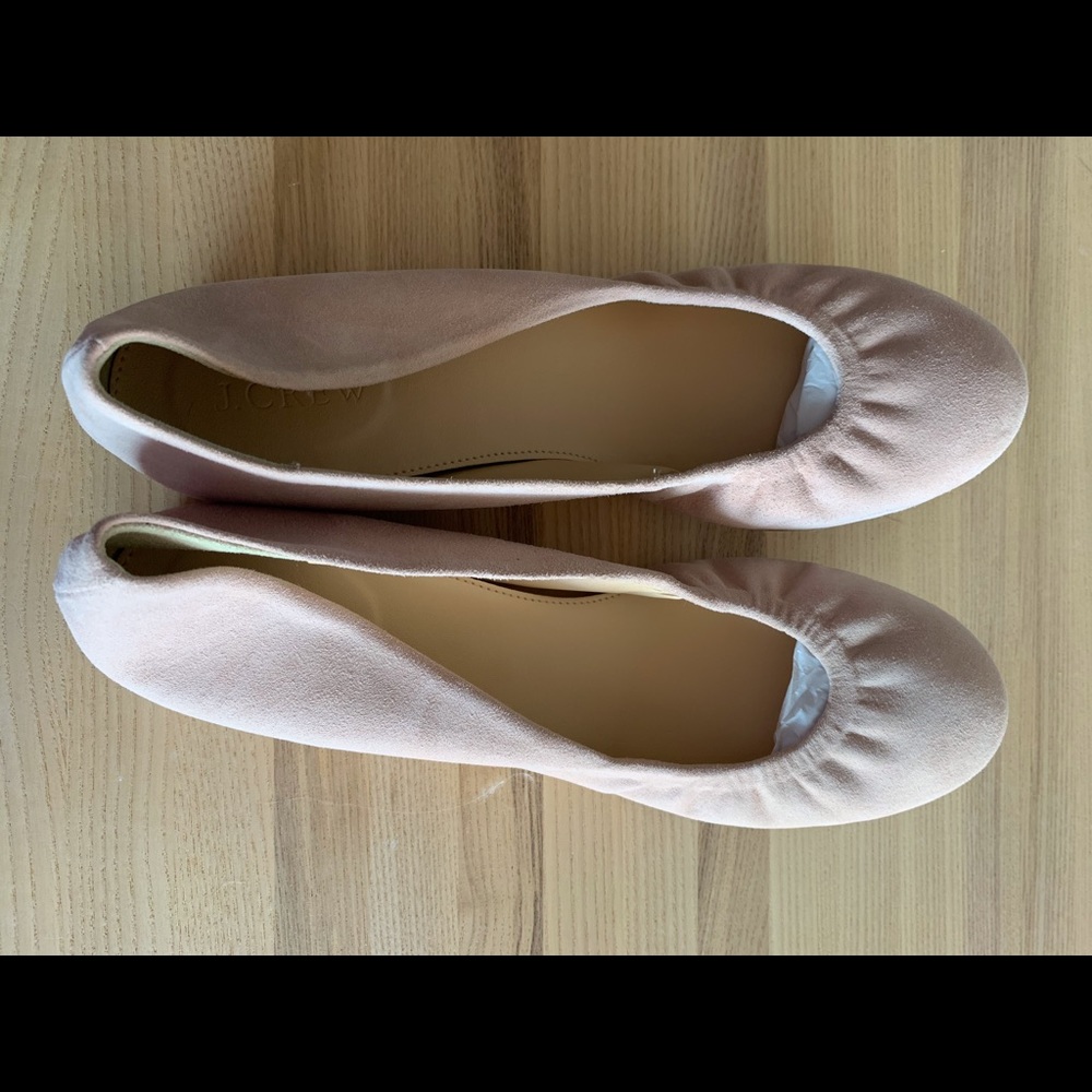 J. Crew Cece ballet flat in pink: size 9